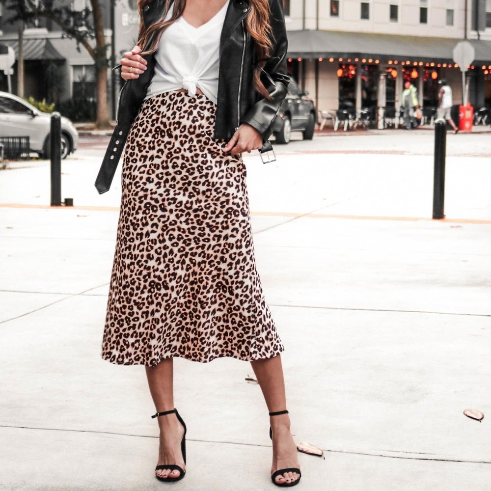 Satin Slip Skirt